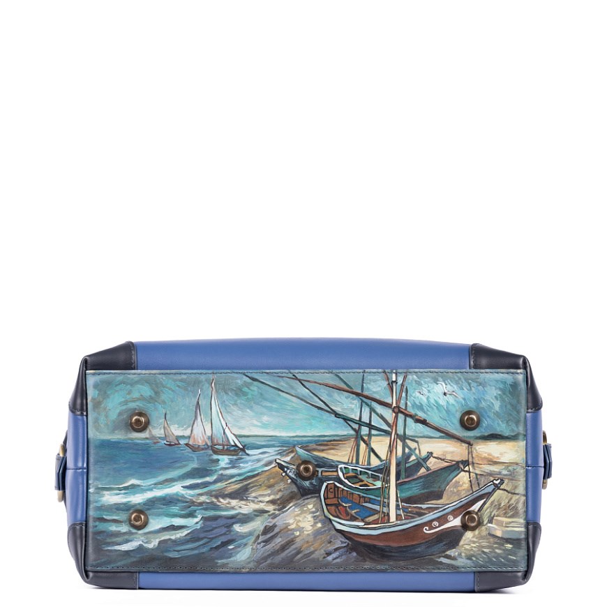 Сумка №7 "Лодки Ван Гога" - фото 103871