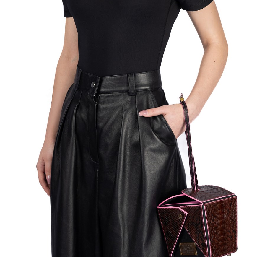 Брюки-палаццо "Obsidian" - фото 104353