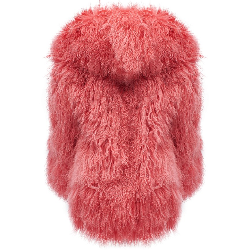 Лама "Конфетти" Персик - фото 104363