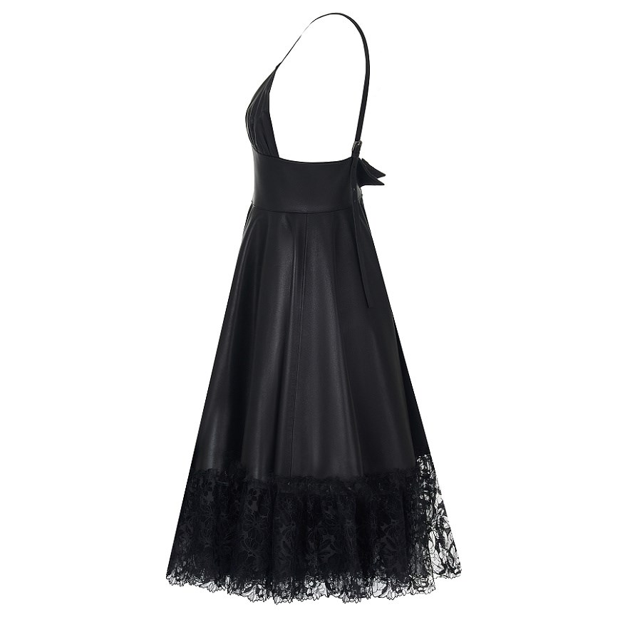 Платье с кружевом - фото 104369