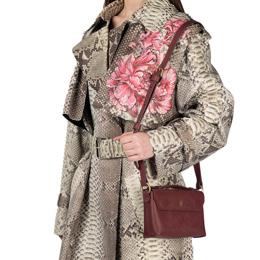 Тренч "Rosa of Python" - фото 104436