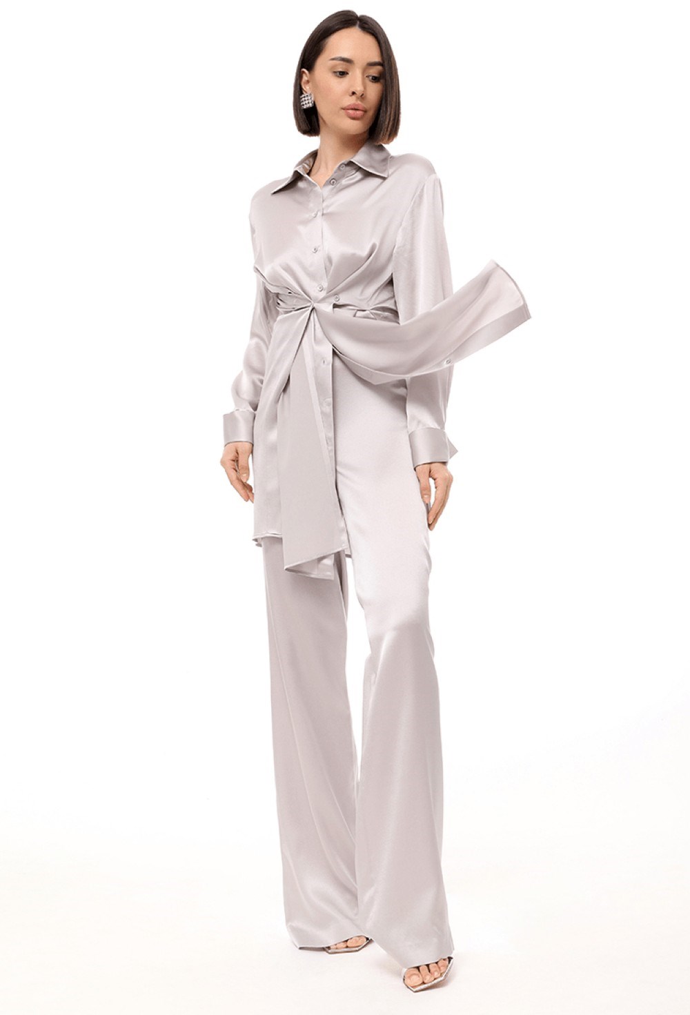 Брюки из шелка - фото 105450