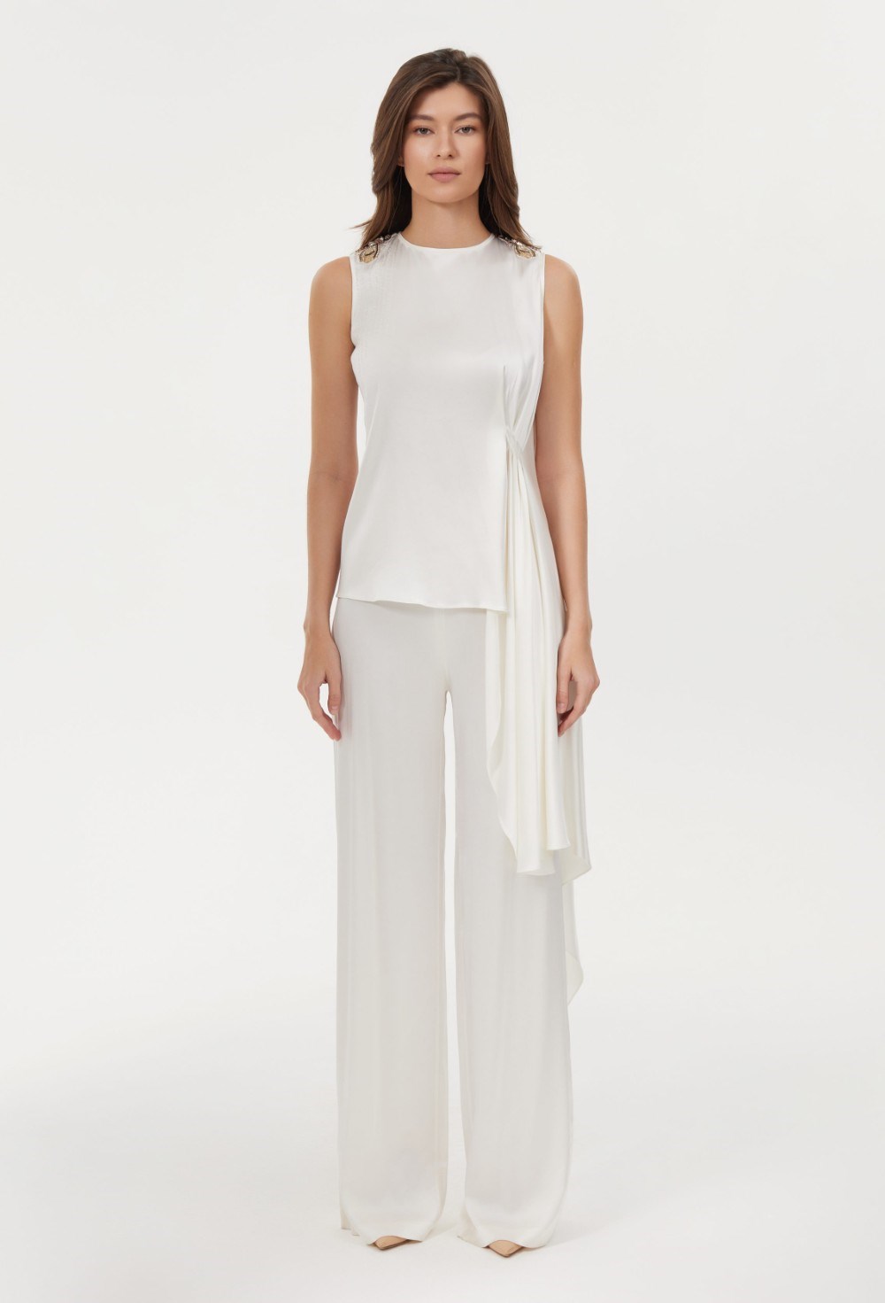 Брюки из шелка - фото 105458