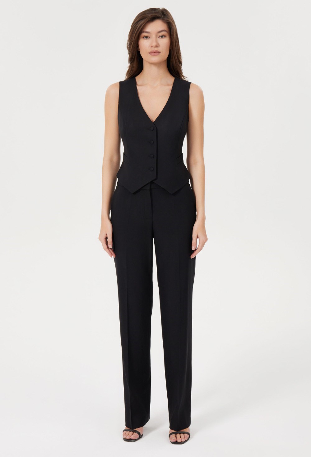 Брюки из шерсти - фото 105467