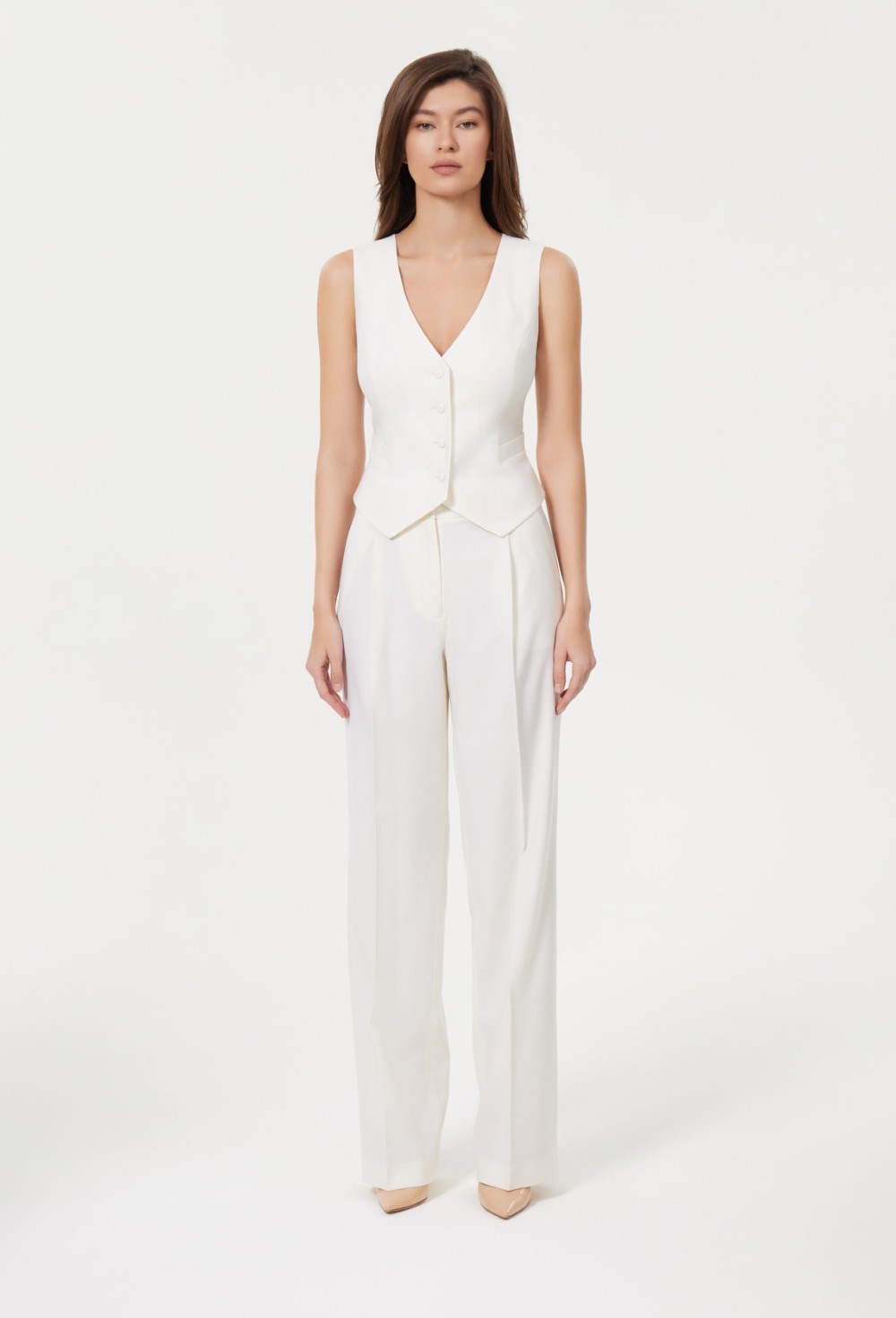 Брюки из шерсти - фото 105473