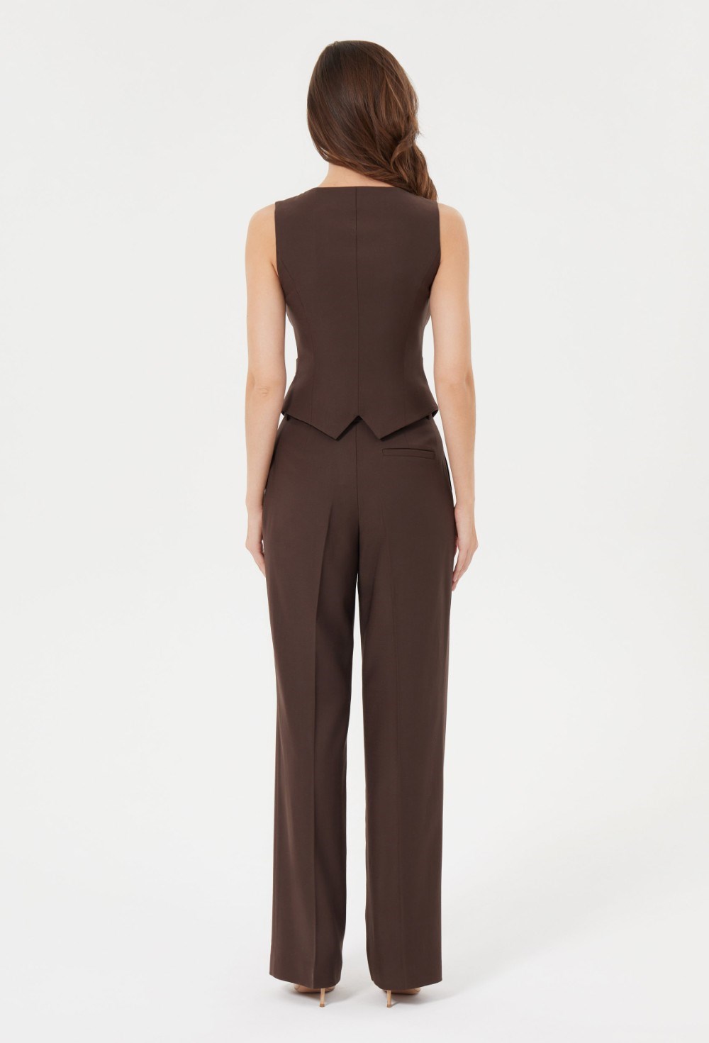 Брюки из шерсти - фото 105485