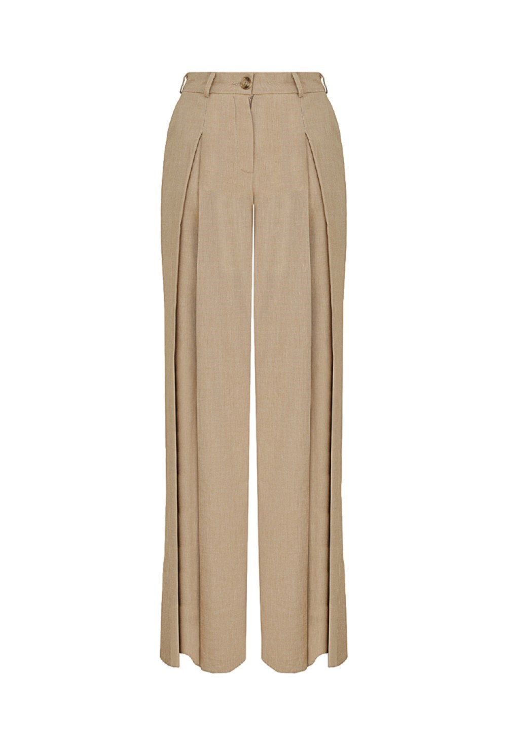 Брюки изо льна - фото 105490