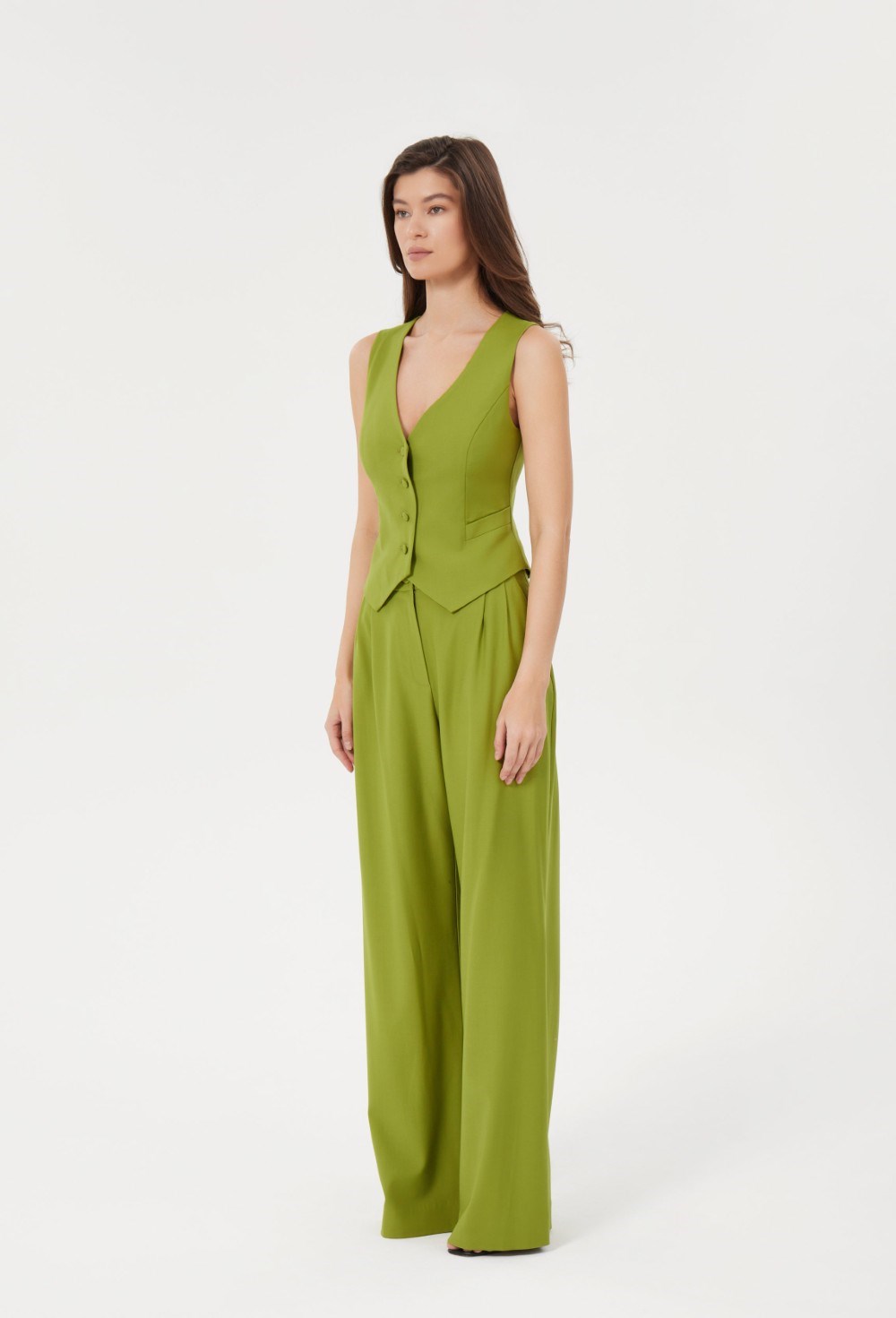 Жилет из шерсти - фото 105544