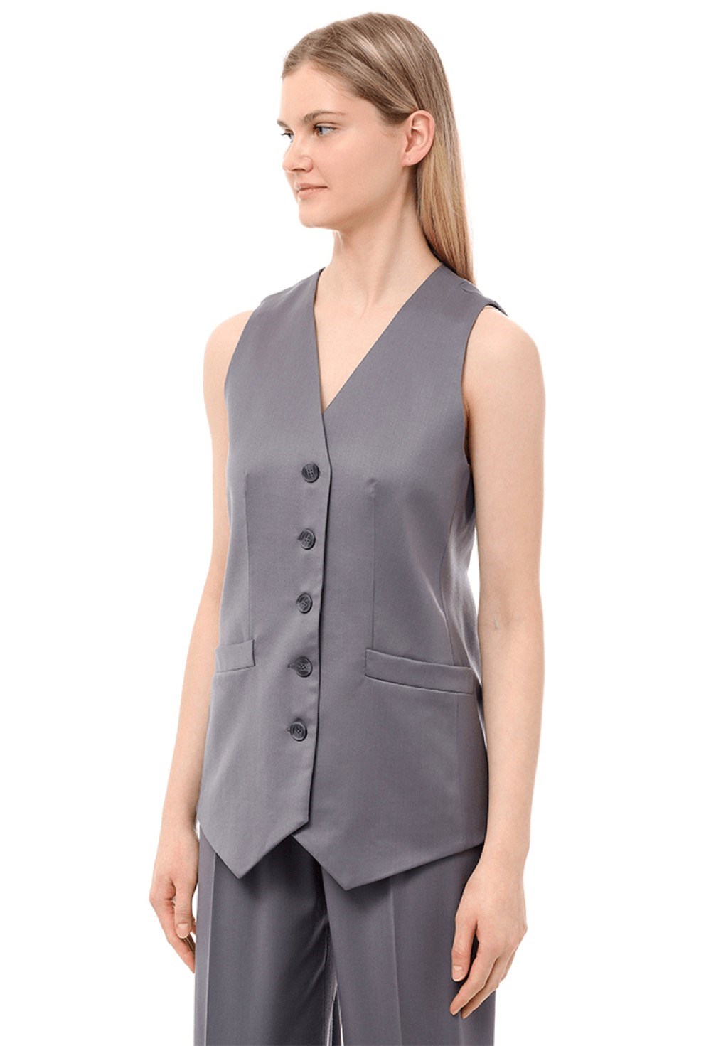 Жилет из шерсти - фото 105564