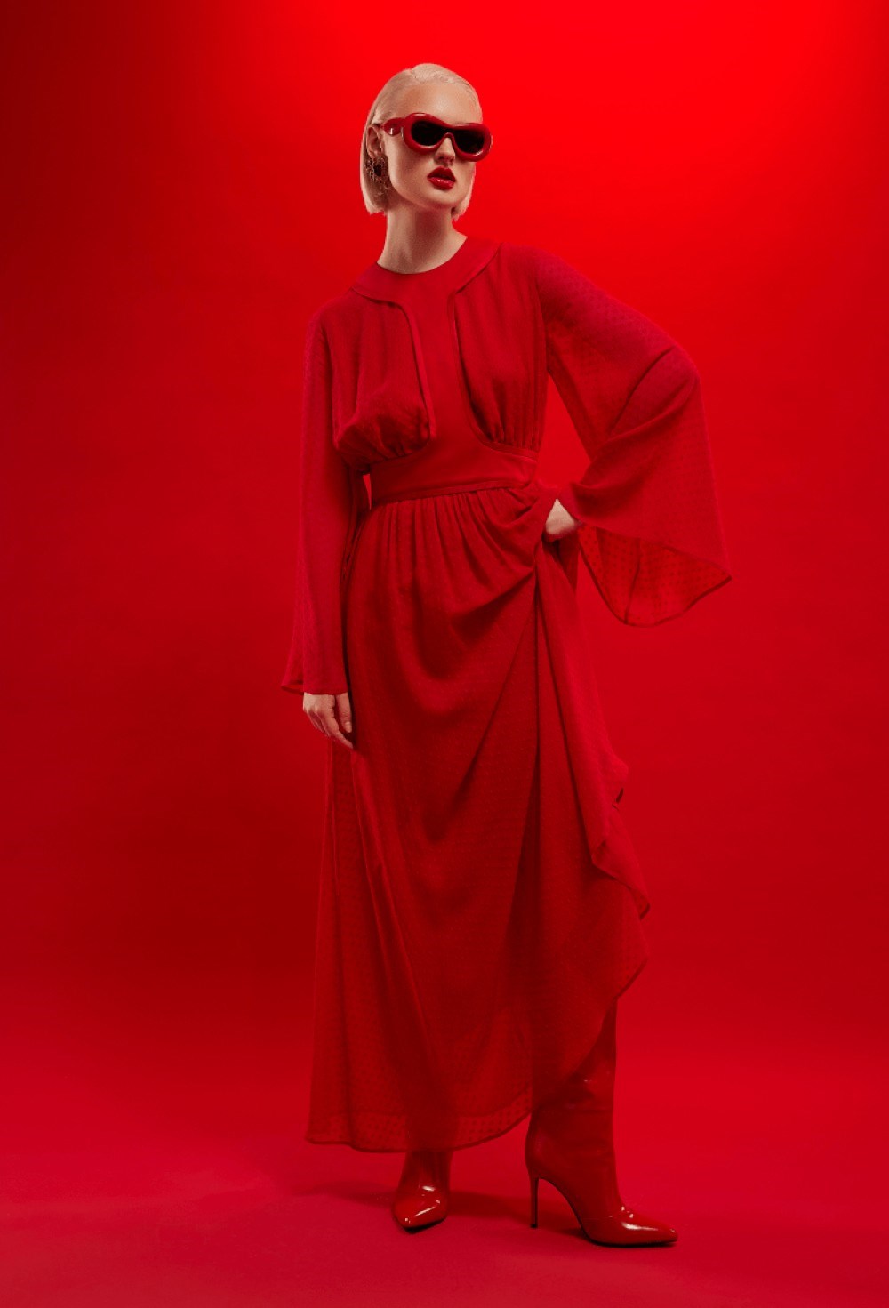 Платье из шелка - фото 105644