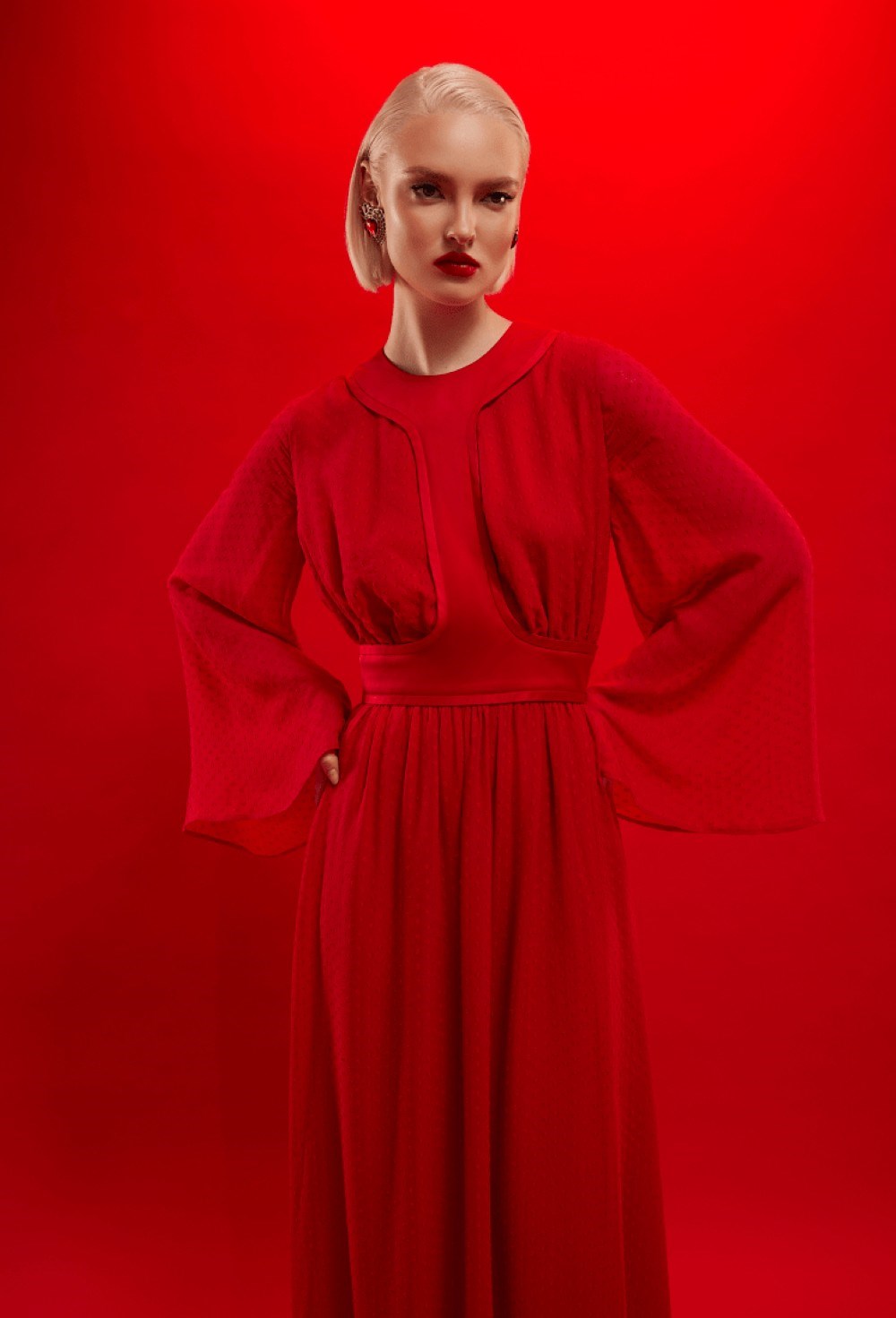 Платье из шелка - фото 105645