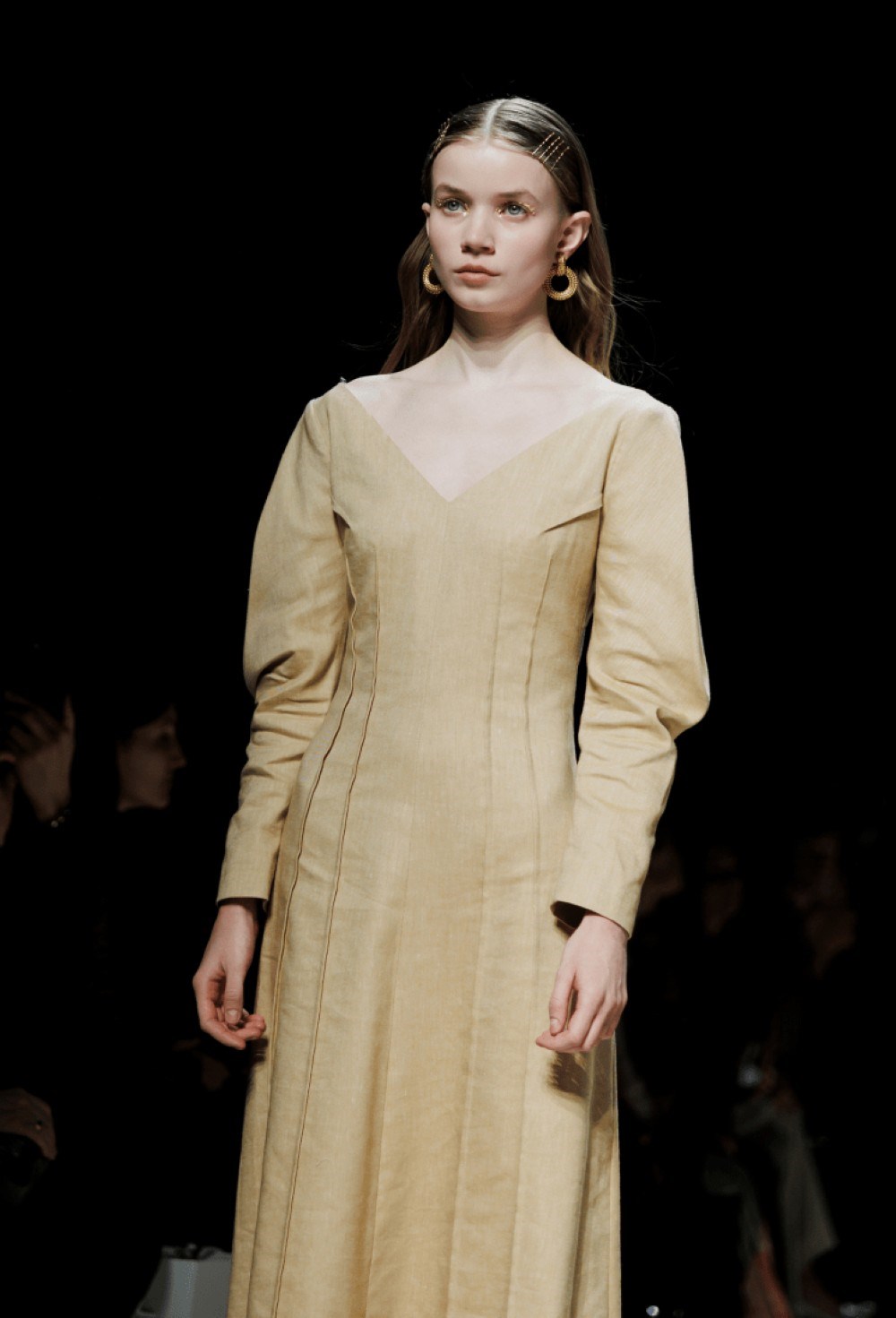 Платье изо льна - фото 105684