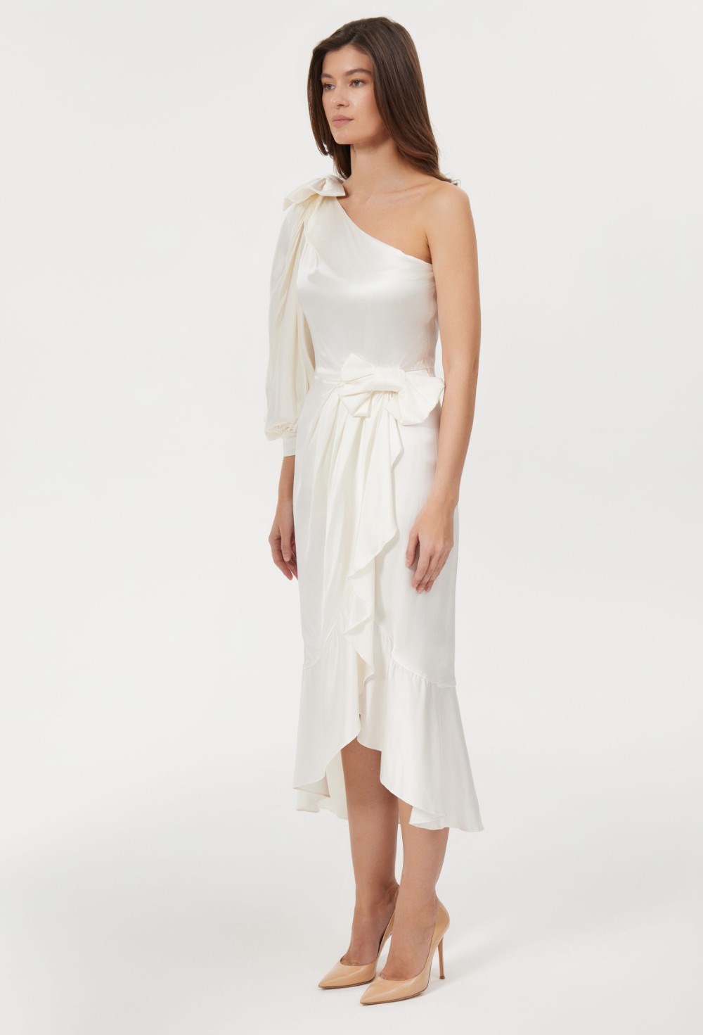 Платье на одно плечо - фото 105733