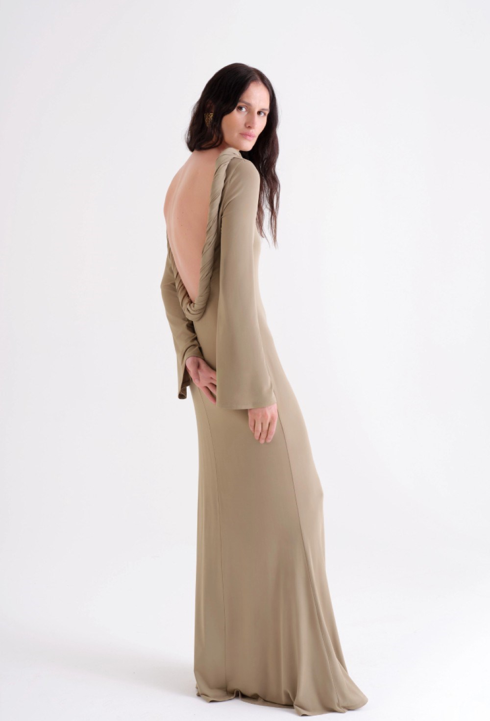 Платье с вырезом на спине - фото 105792