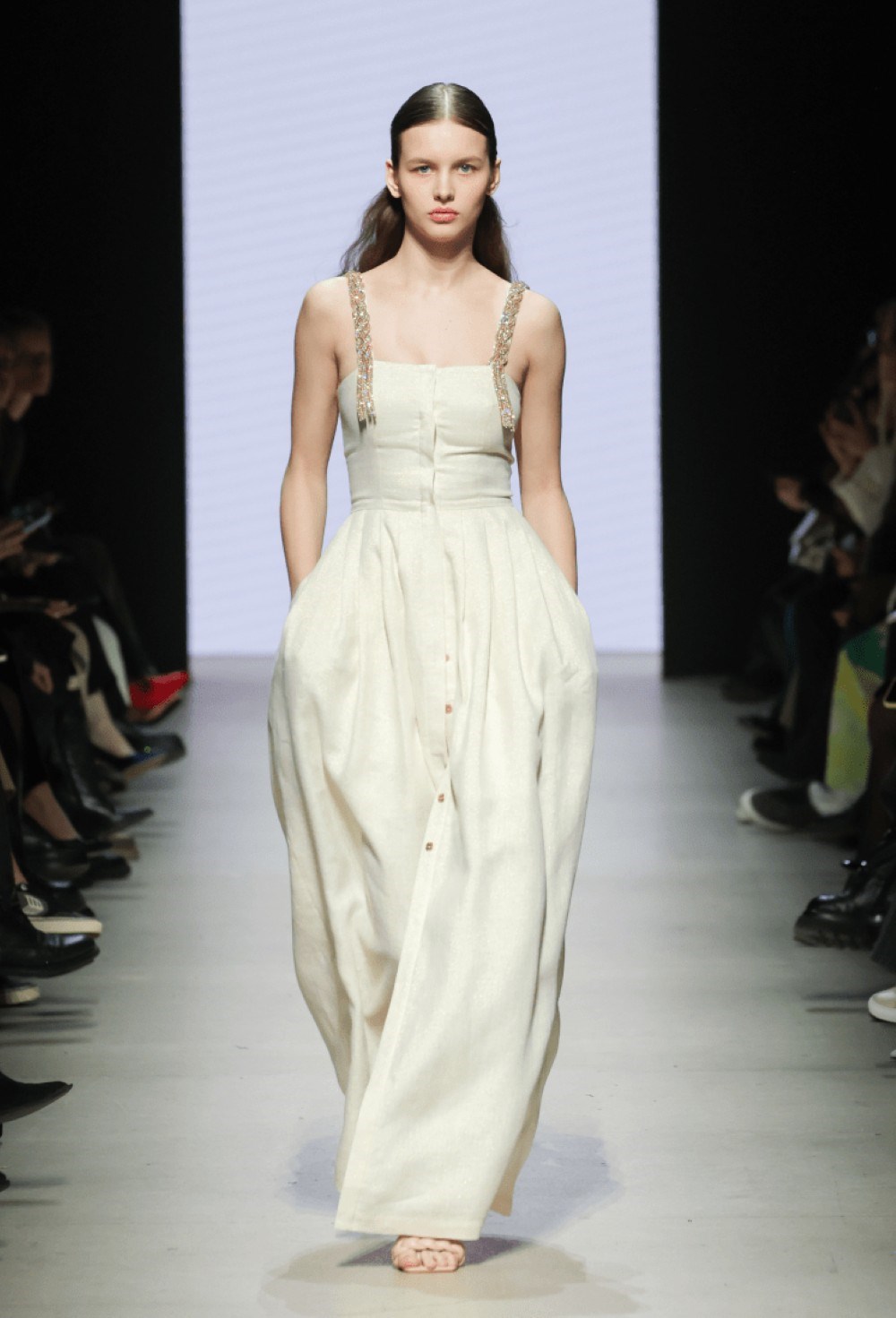 Сарафан с «Блестящими» косами - фото 105872