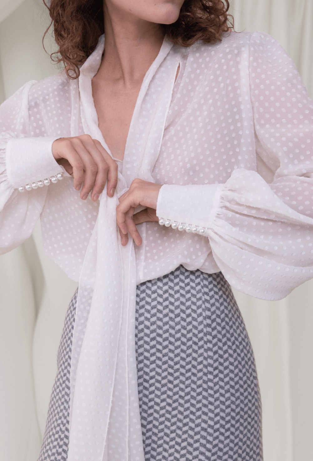 Блуза из шелка - фото 105891