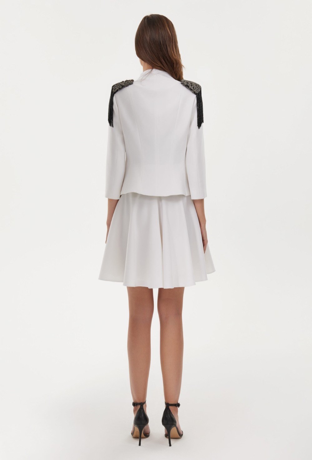 Жакет с эполетами - фото 106010