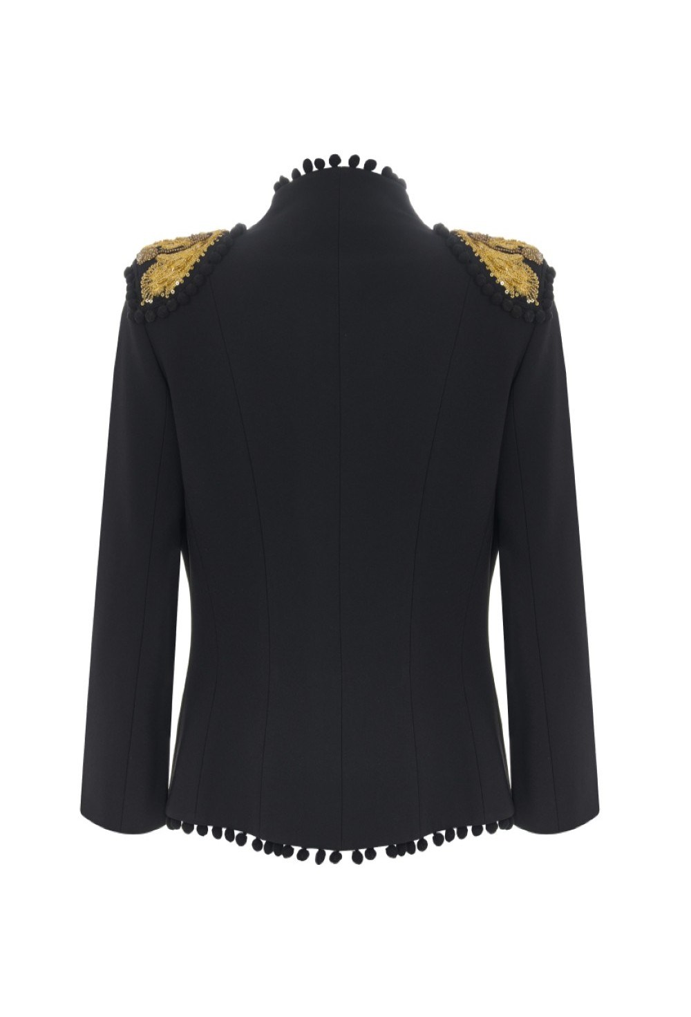 Жакет с эполетами - фото 106013