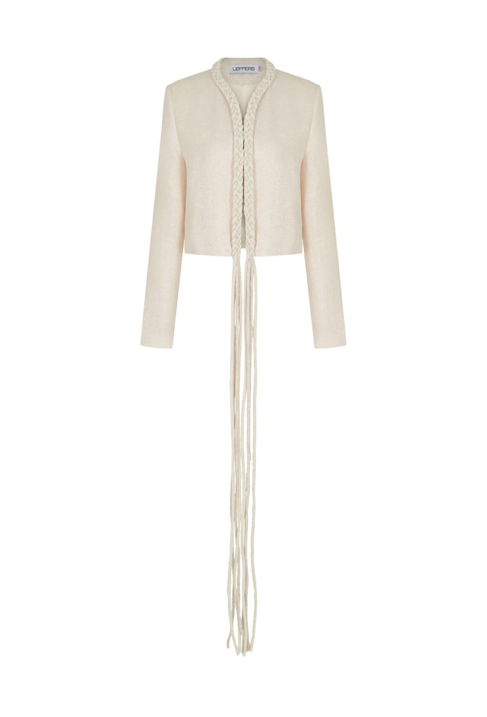 Жакет укороченный с косами - фото 106041