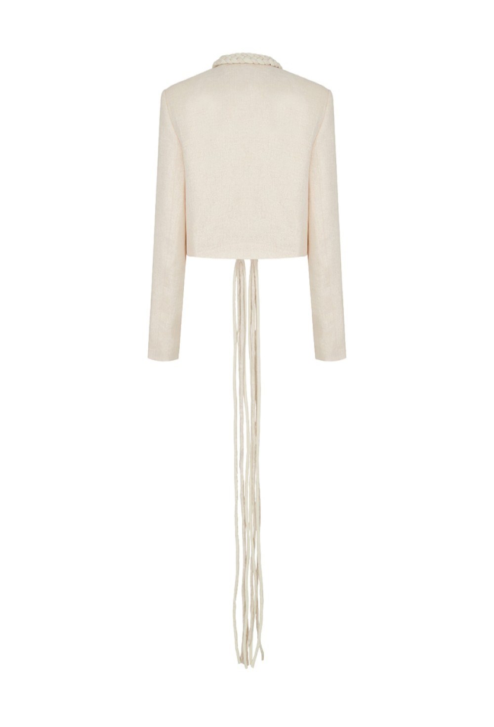 Жакет укороченный с косами - фото 106042