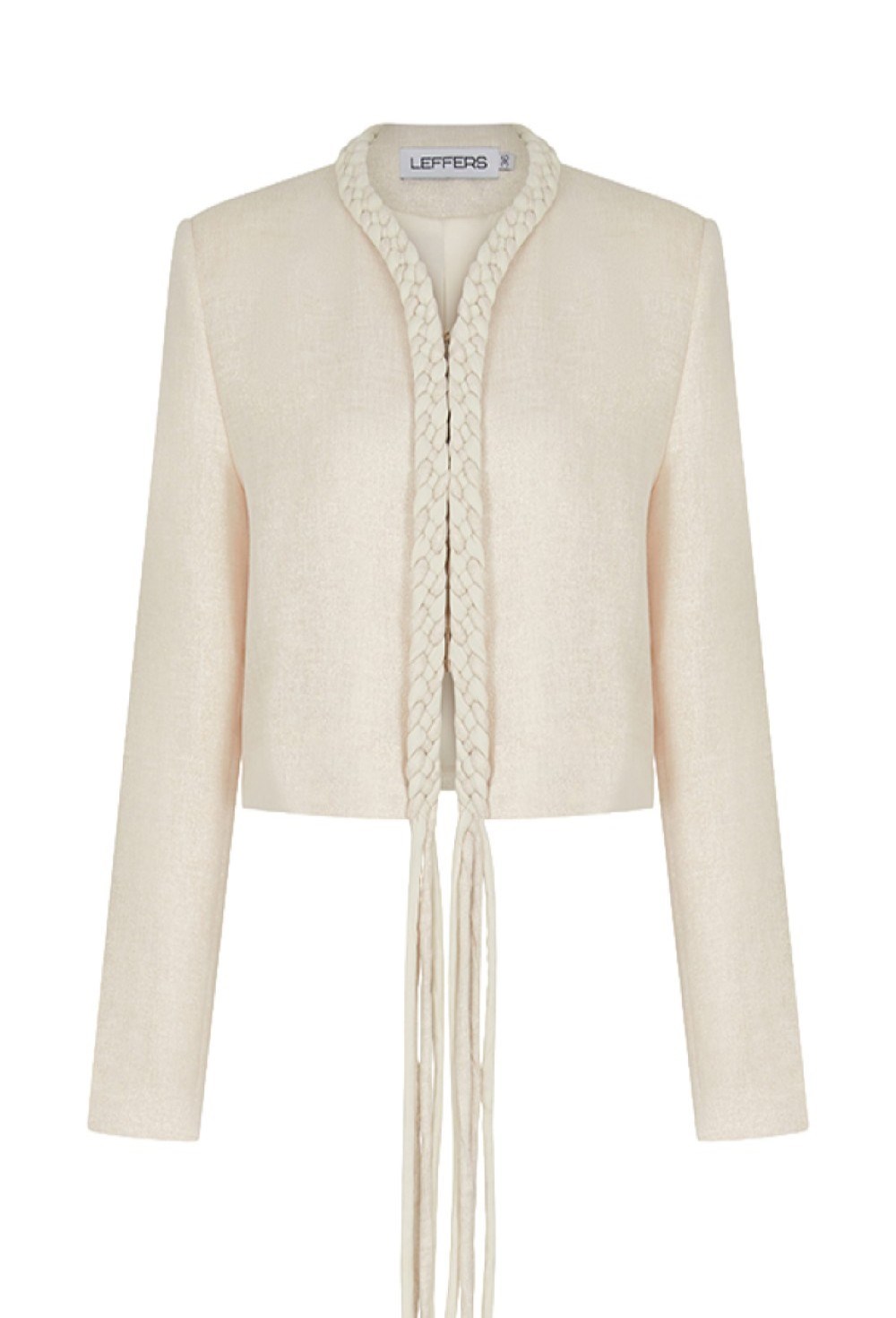 Жакет укороченный с косами - фото 106043