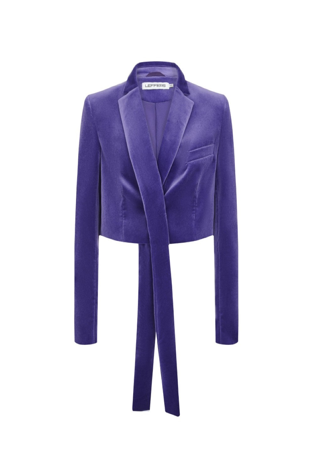 Кроп-жакет на пуговицах - фото 106061