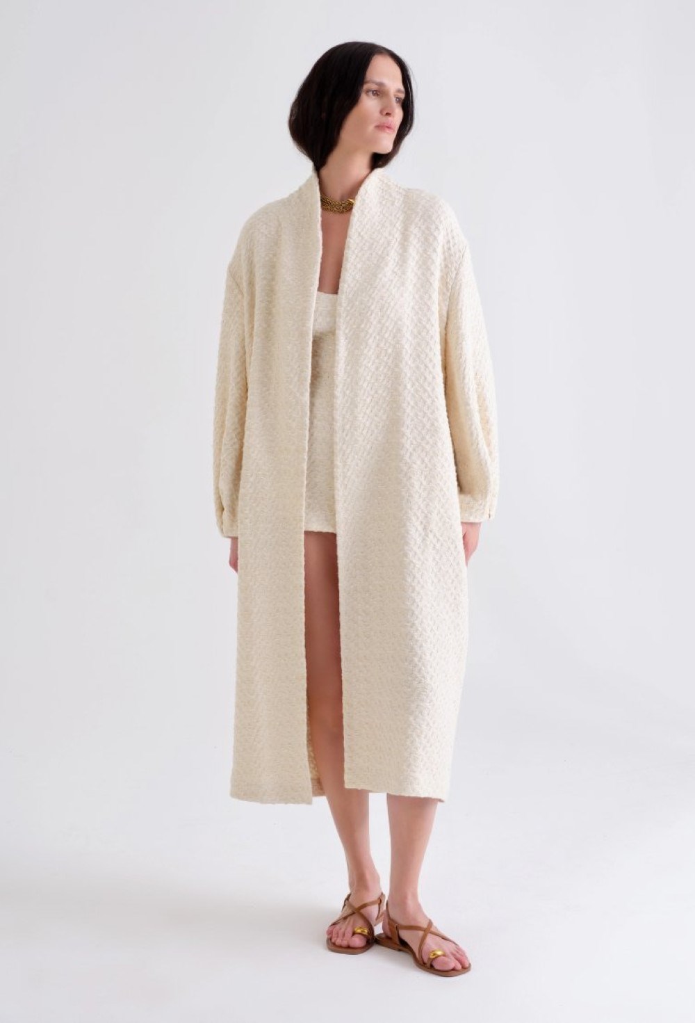 Кардиган из твида - фото 106067