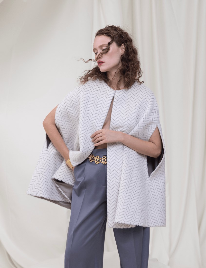 Кейп из шерсти - фото 106095