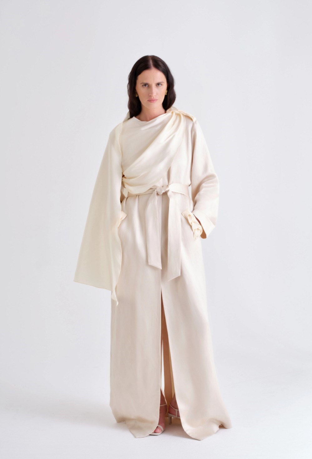 Плащ с накидкой - фото 106178