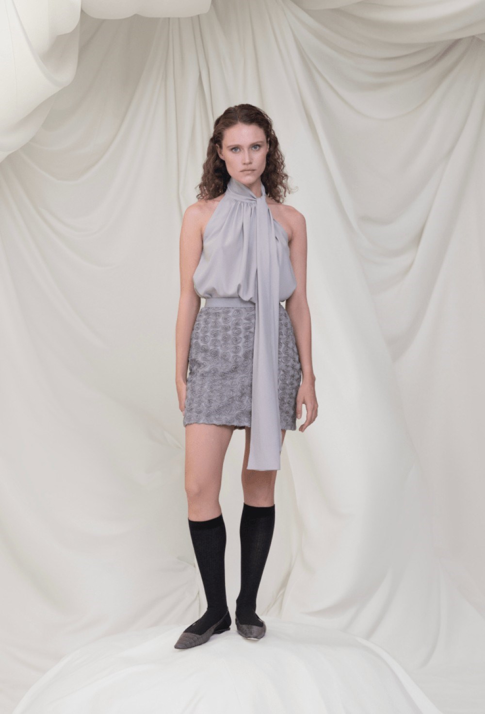 Блуза женская из шелка - фото 106215