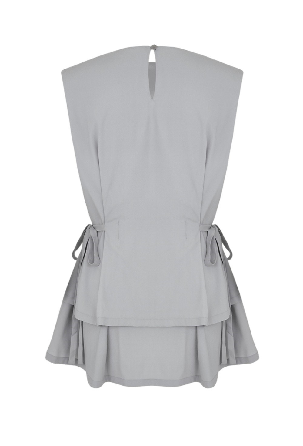 Блуза с баской - фото 106217