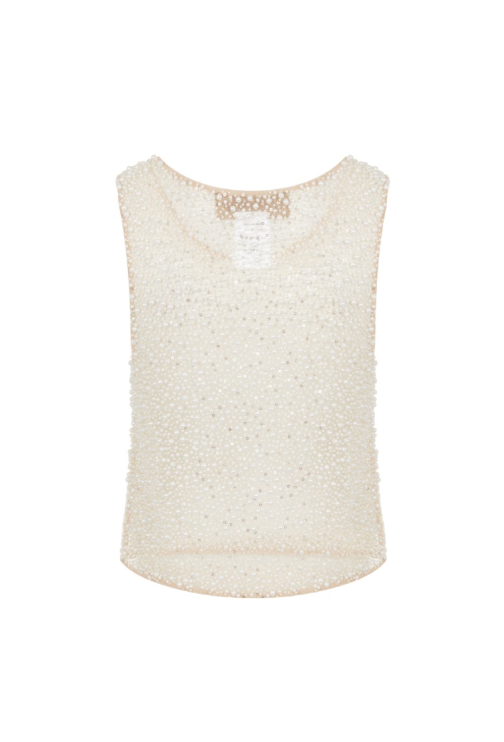 Блуза с жемчужными элементами - фото 106225