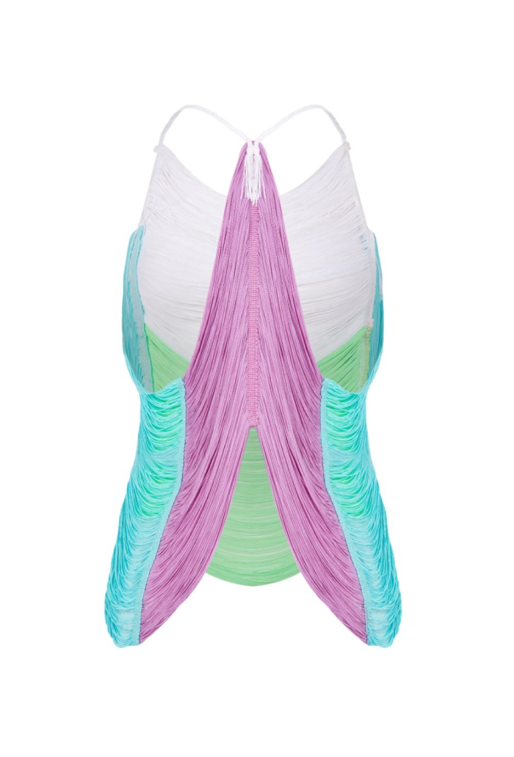 Топ из бахромы - фото 106244