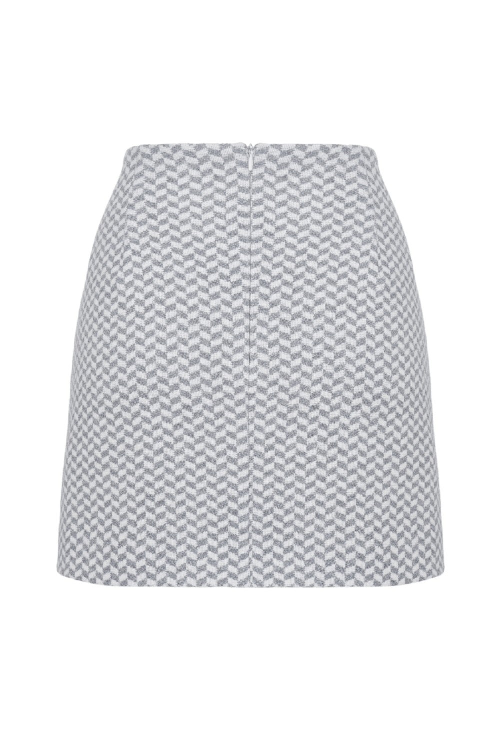 Юбка мини из шерсти - фото 106307