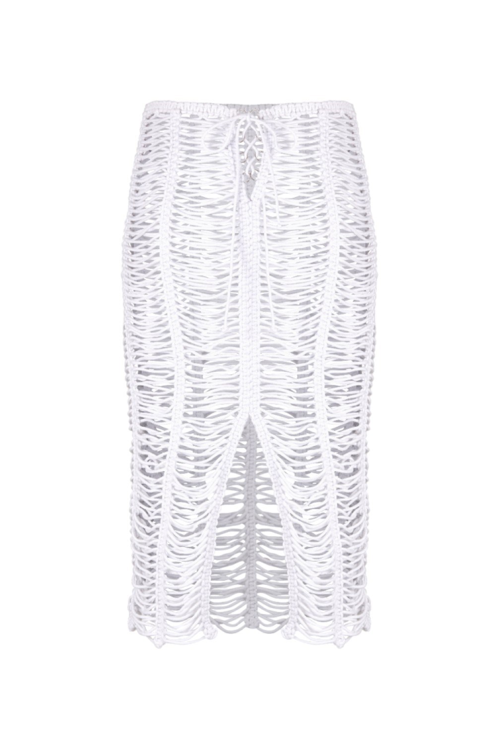 Юбка плетеная - фото 106321