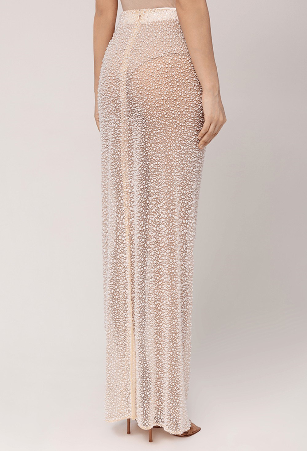 Юбка с жемчугом - фото 106390