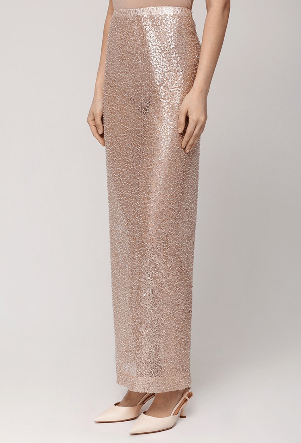 Юбка с пайетками - фото 106400