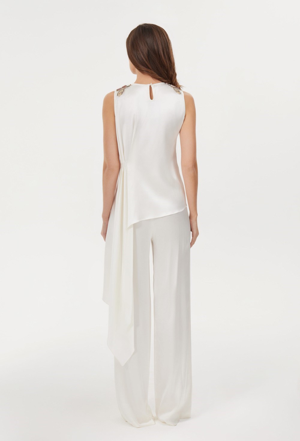 Топ с вышивкой - фото 106421