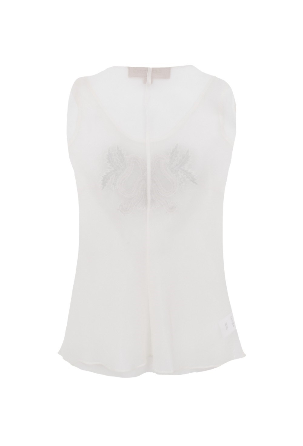 Топ с вышивкой - фото 106426