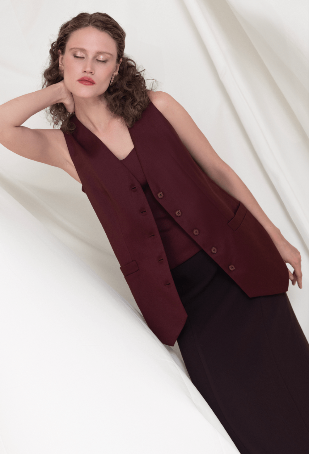 Жилет из шерсти - фото 106503