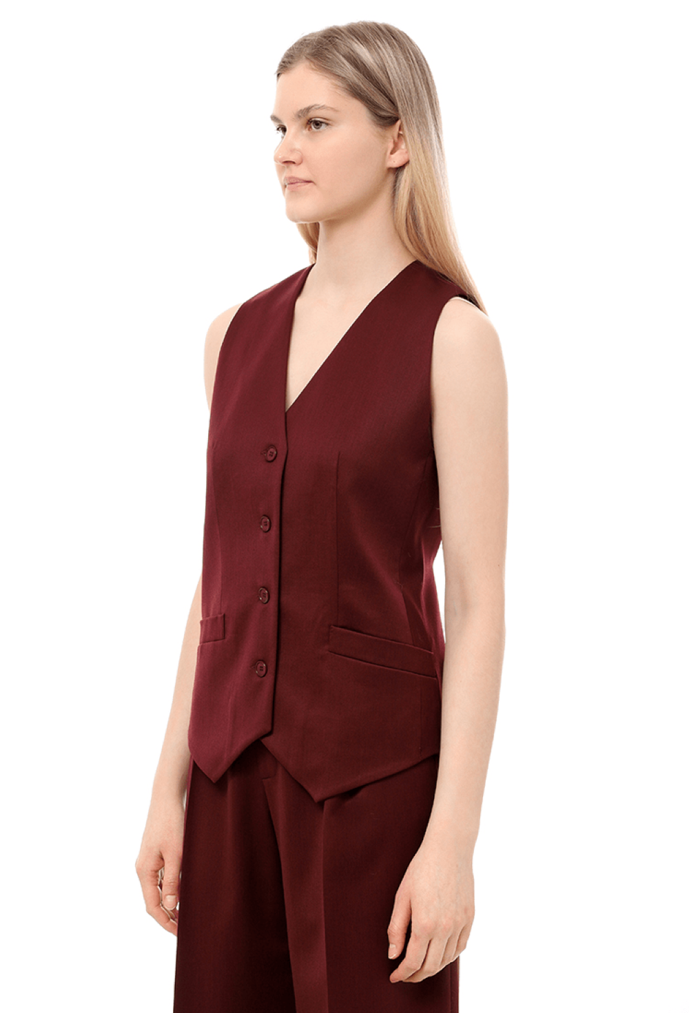 Жилет из шерсти - фото 106505