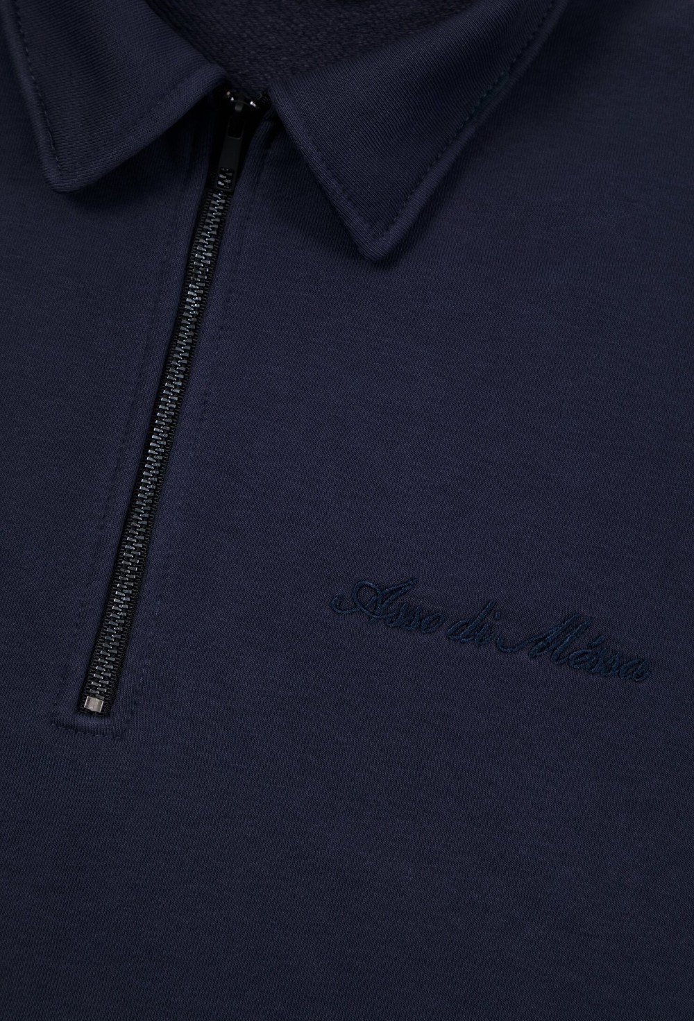 КОФТА ПОЛО НА МОЛНИИ, NAVY BLUE - фото 106553