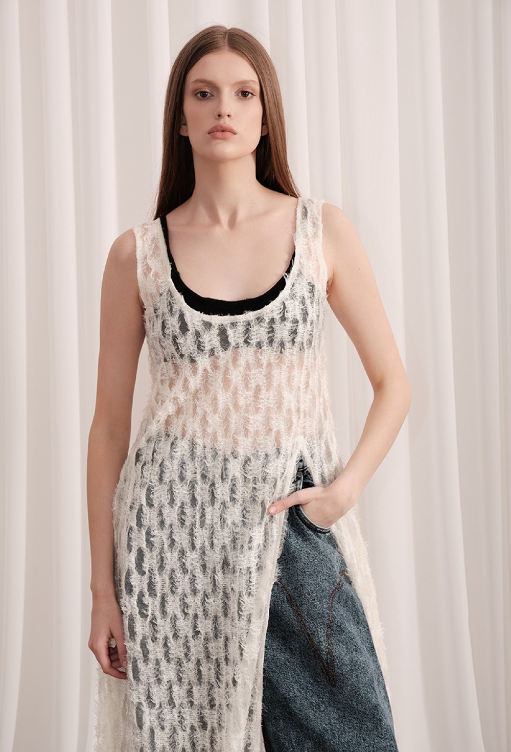 Платье Boho foam - фото 106687