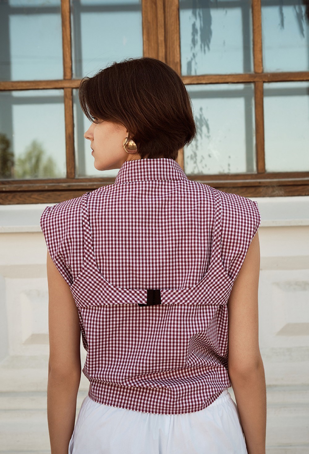 Рубашка-жилет Siesta в клетку - фото 106713