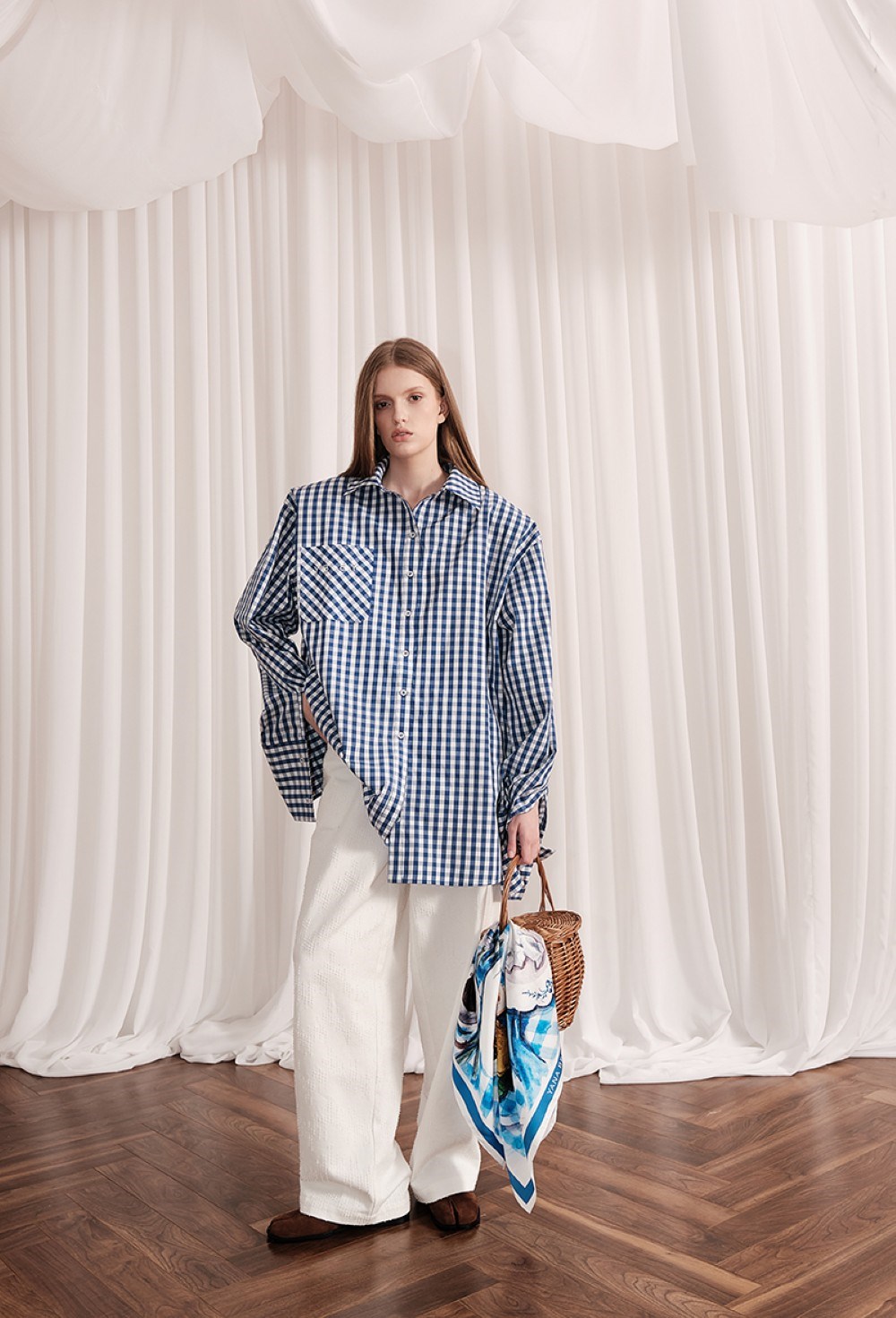 Рубашка-платье - фото 106723