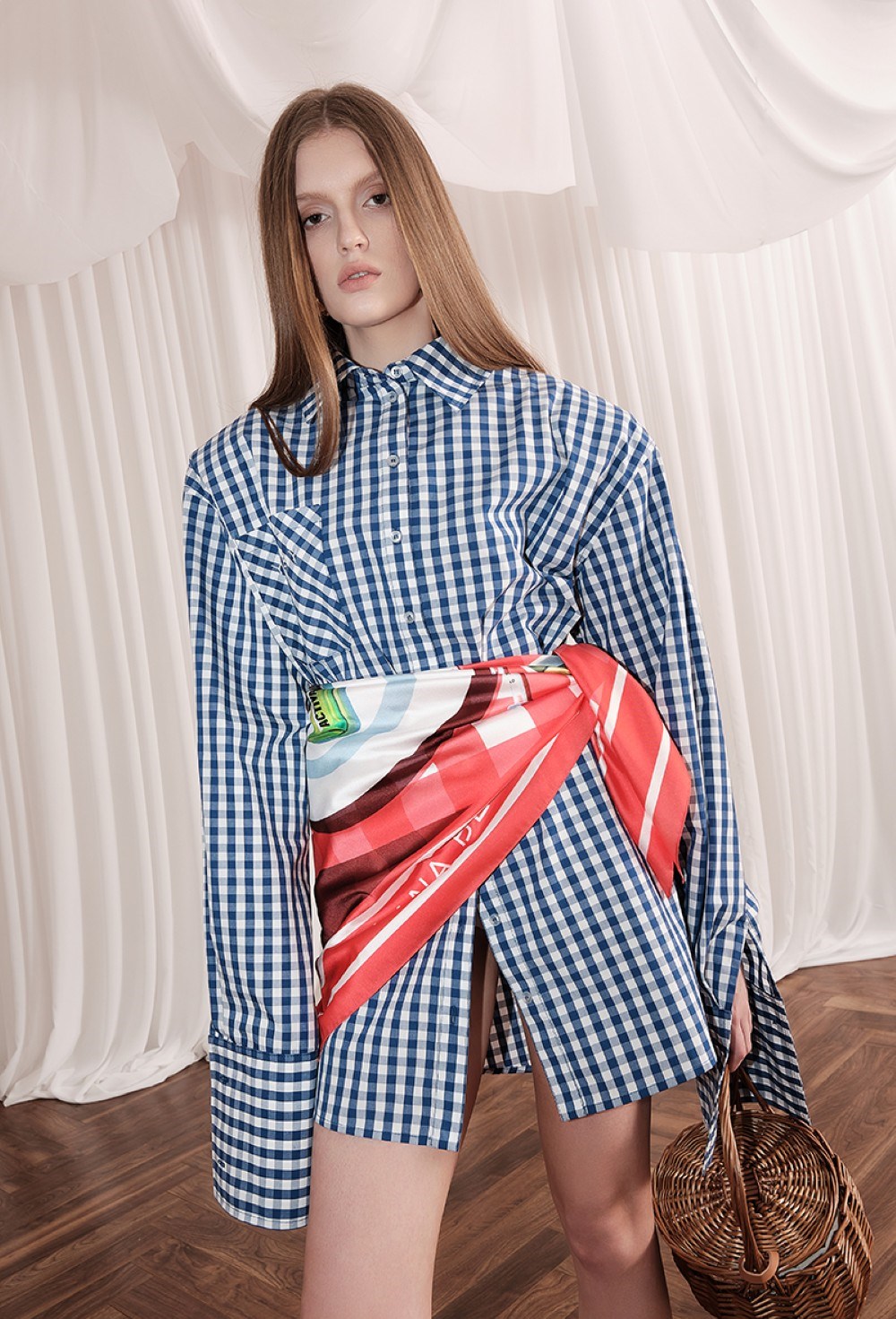 Рубашка-платье - фото 106726