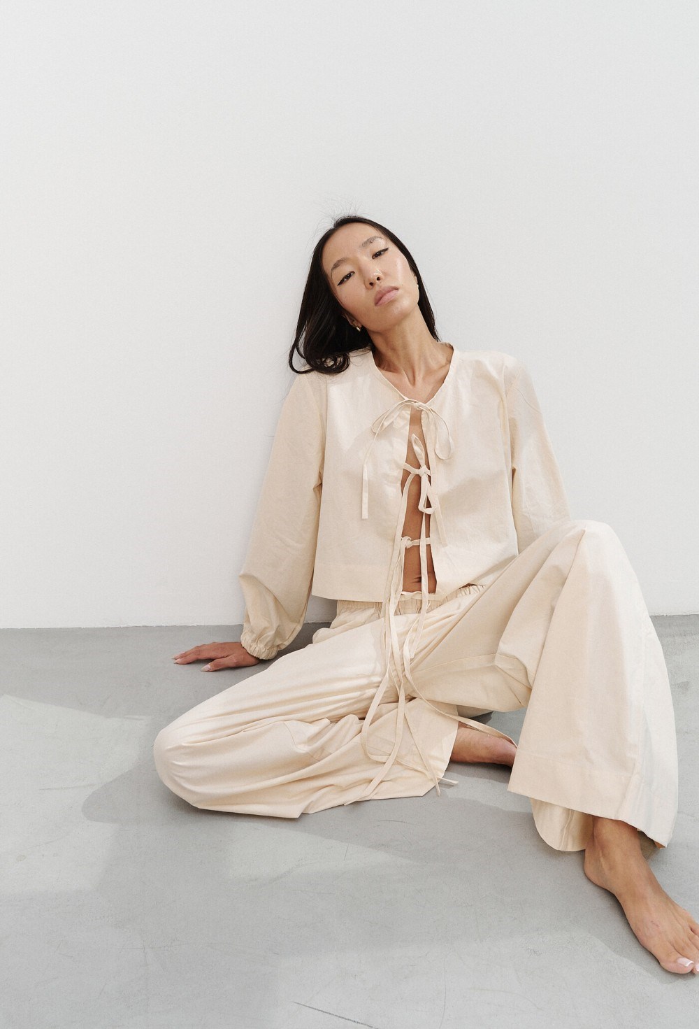 Брюки из хлопка - фото 107106