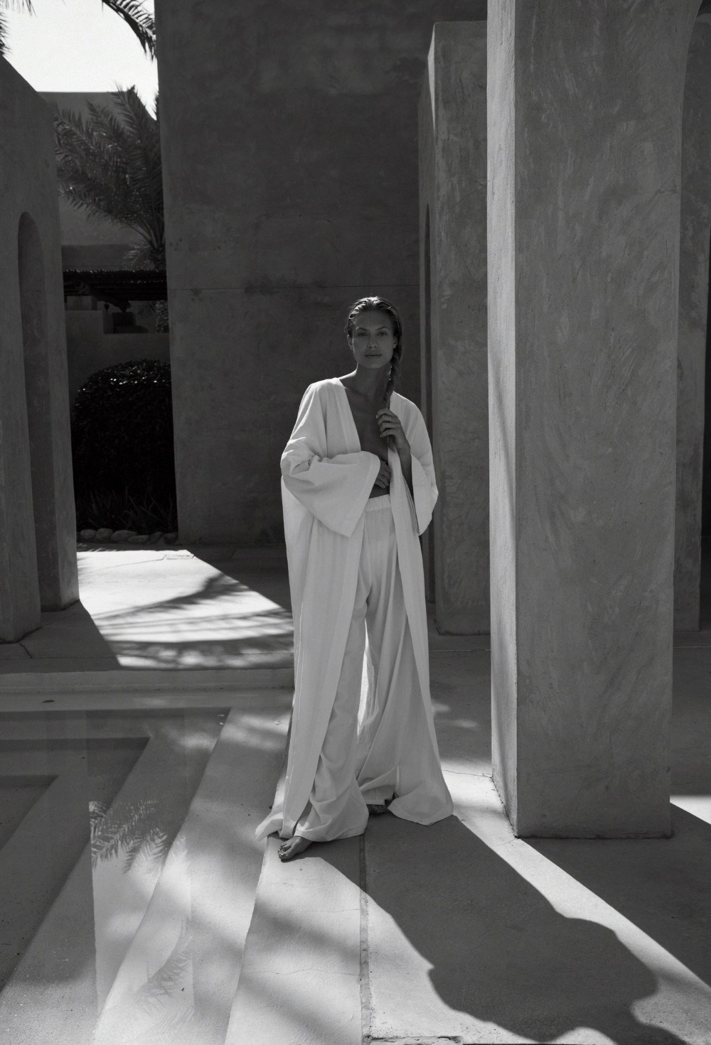 Тренч изо льна - фото 107121