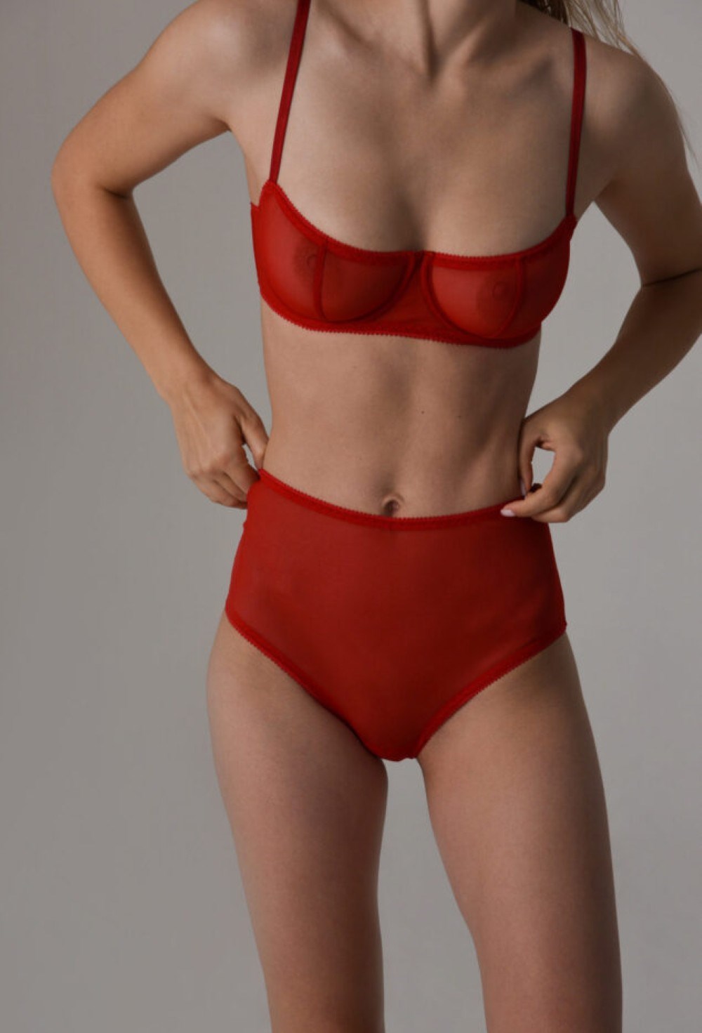 Высокие слипы Red - фото 107737