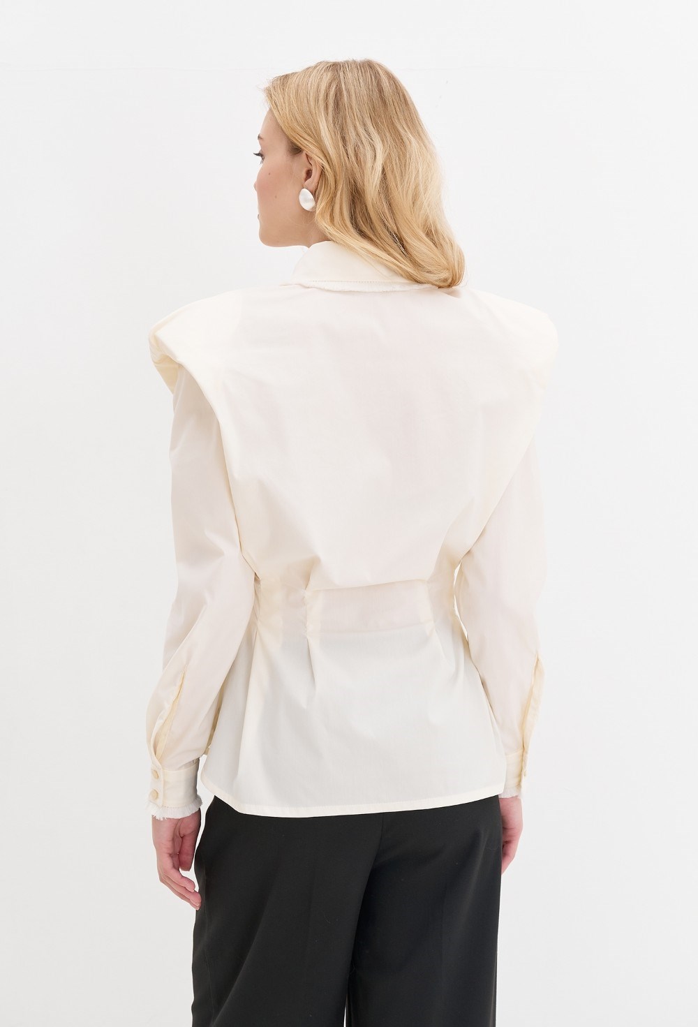 Блуза с бахромой - фото 107866